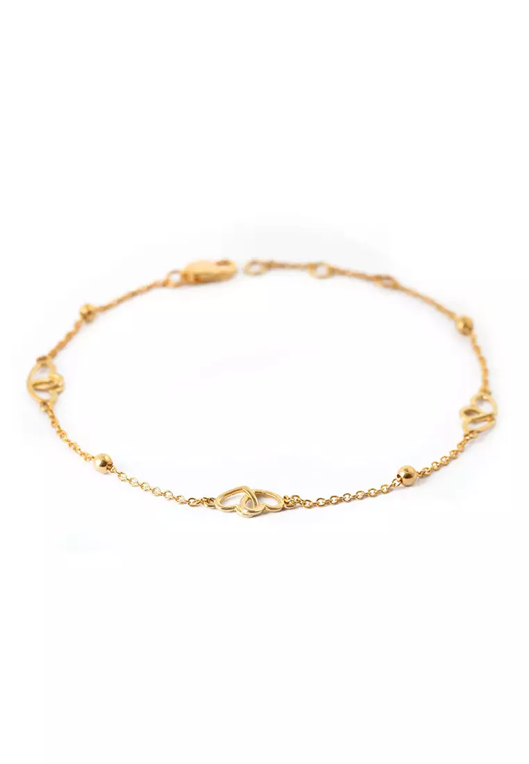TOMEI Vignette of Loving Conviviality Bracelet, Yellow Gold 916