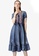 Twenty Eight Shoes blue VANSA Vintage Embroidered Short Sleeve Denim Dress VCW-Bd82157 1191DAAABB5309GS_1
