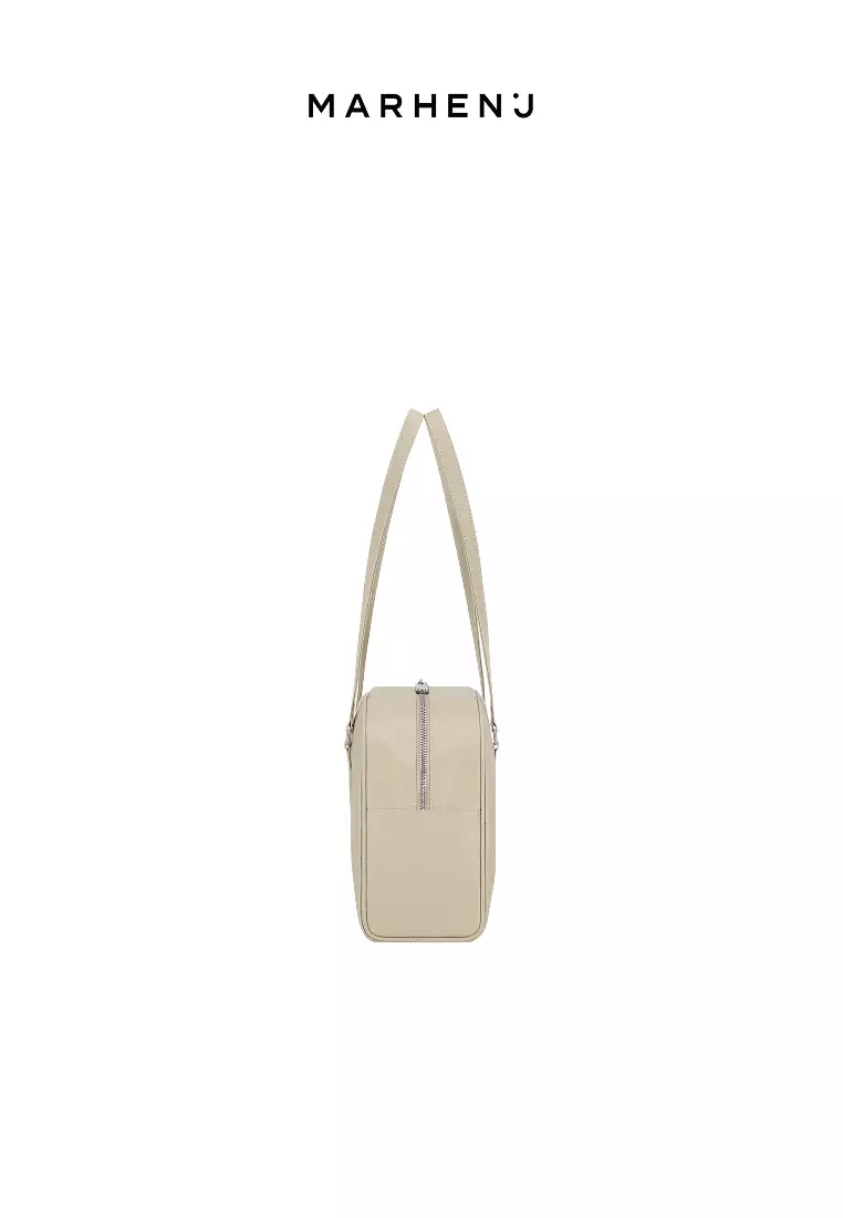ALICE Nylon Crossbody Bag Beige