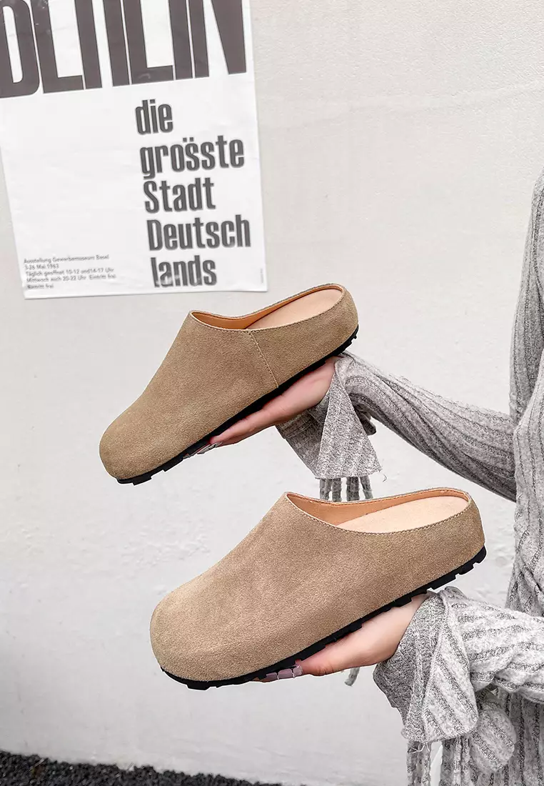 Cow Suede Slippers WW959-19