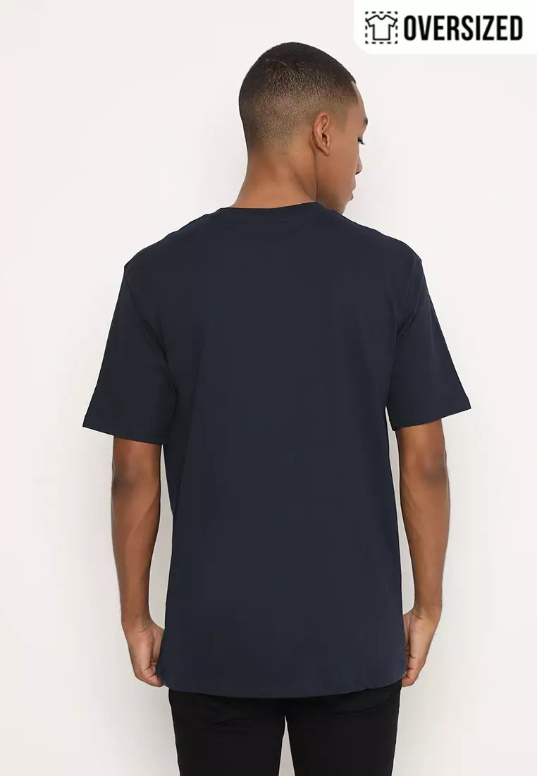 RBJ T-Shirt Cotton Combed Oversized Pria 2079250231