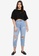 MISSGUIDED multi 2 Pack Drop Shoulder Oversized Crop Top 558CDAA3AB9513GS_3