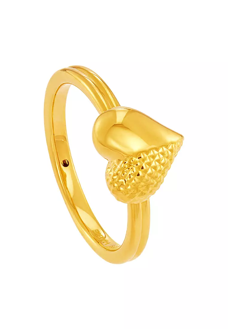 HABIB 999/24K Yellow Gold Ring 9GR00890425