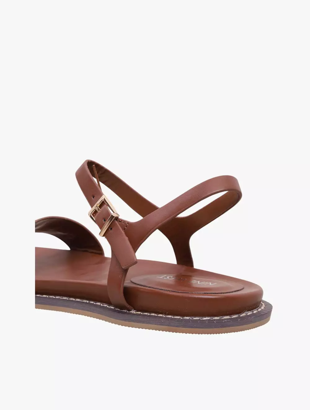 Payless Nine West Womens Nili Slingback Sandals - Choco_05