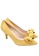 PRODUIT PARFAIT yellow Suede Bow Stiletto Heel Pumps B0867SH5FC3297GS_4