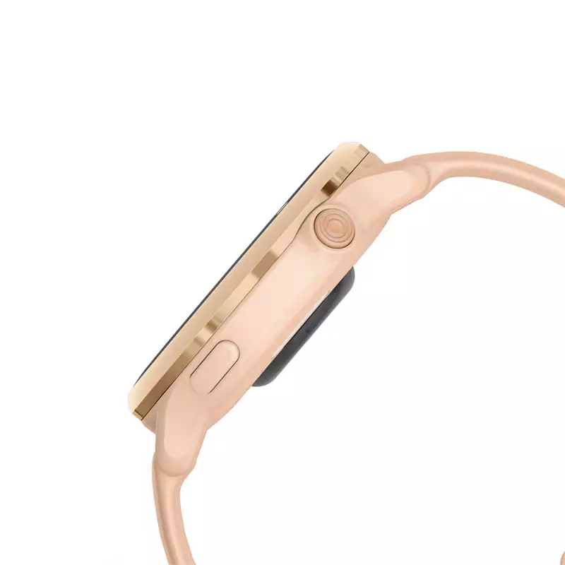 Jam Tangan Unisex Garmin Vivoactive 6 010-02985-43 Smartwatch GPS Pink Dawn Alumunium Bezel Pink Dawn Silicone Band