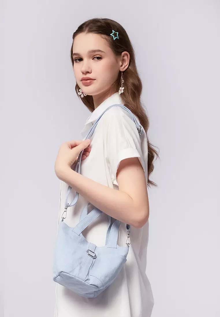 Denim Blue Shoulder Bag