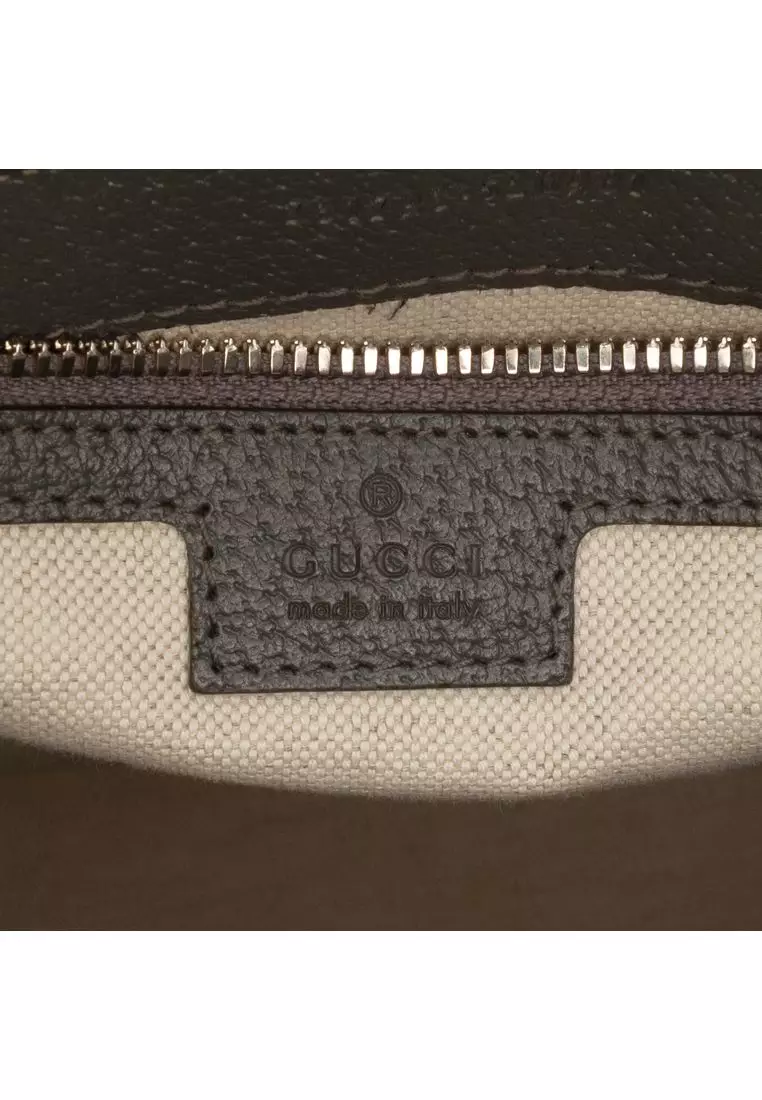 Pre-Loved Gucci Medium Gg Supreme Ophidia Satchel