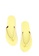 Indosole yellow Indosole Women's ESSNTLS Flip Flops - Pollen 03E9ESHEFE56AEGS_4