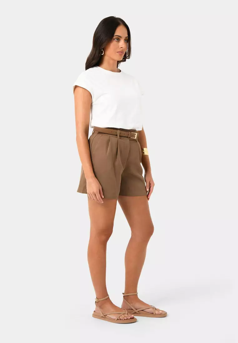 Lexee Pleat Front Short