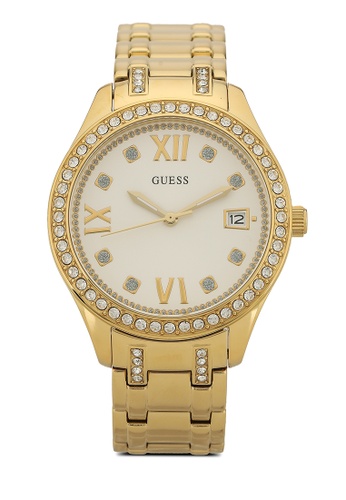 Guess Watches gold Crystals Stainless Steel Watch U0848L2M 09E3AACC7B6FE5GS_1