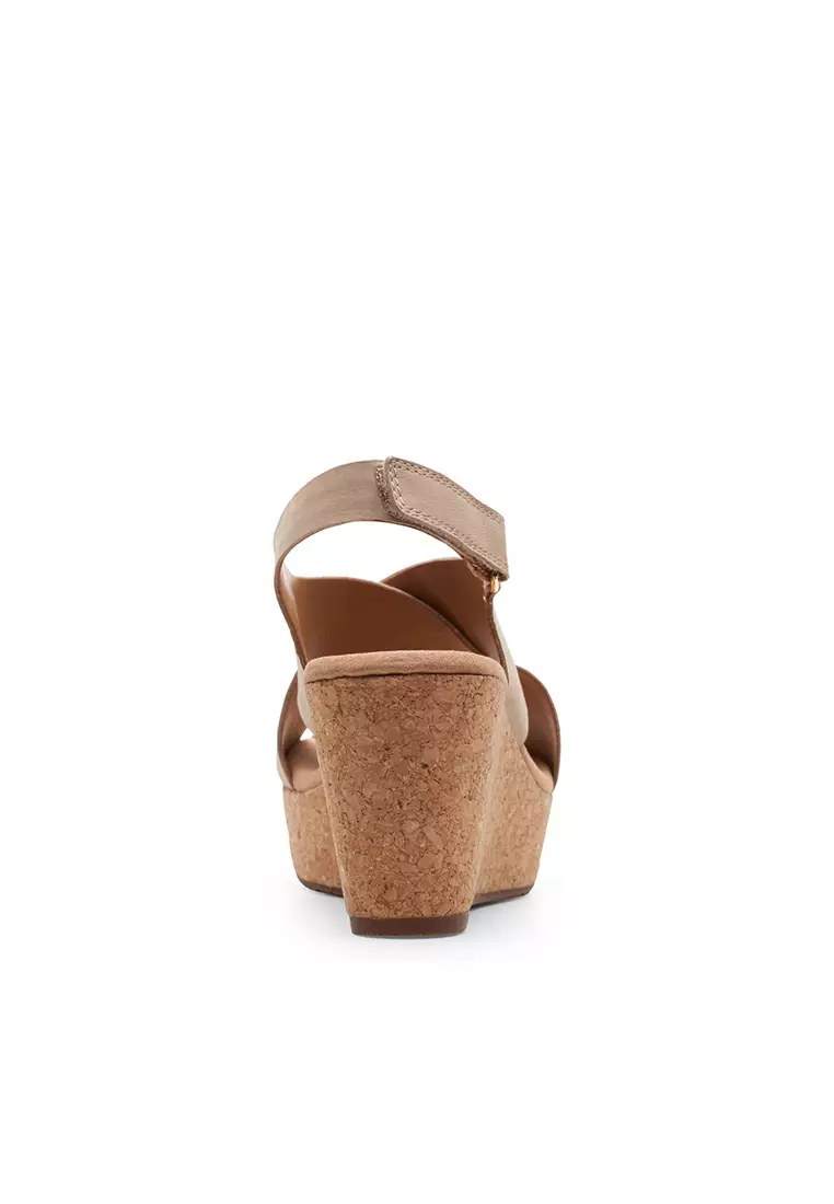 Annadel Eirwyn Sand Nubuck Womens Casual Sandals