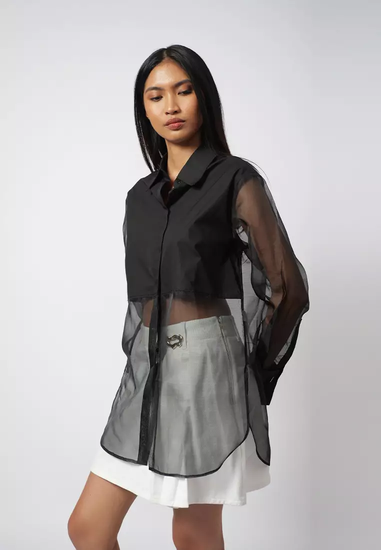 Ging Long Sleeve Top