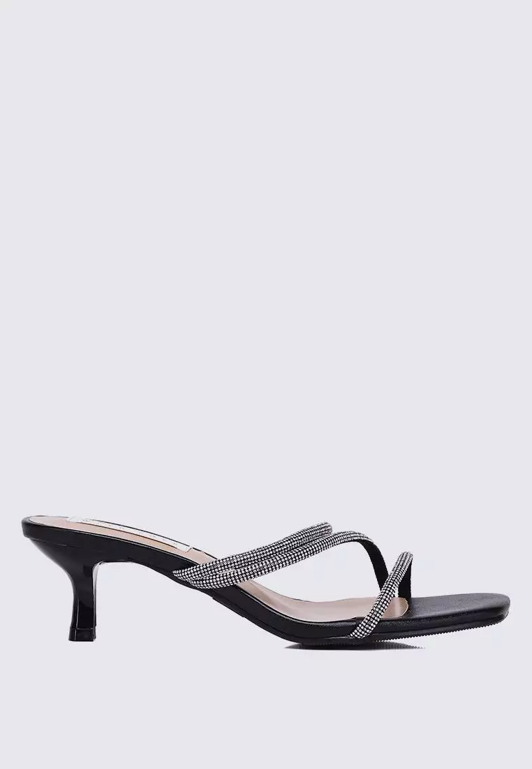 Discount on My Ballerine  shoes - SKU: My Ballerine Zizura Comfy Heels In Black