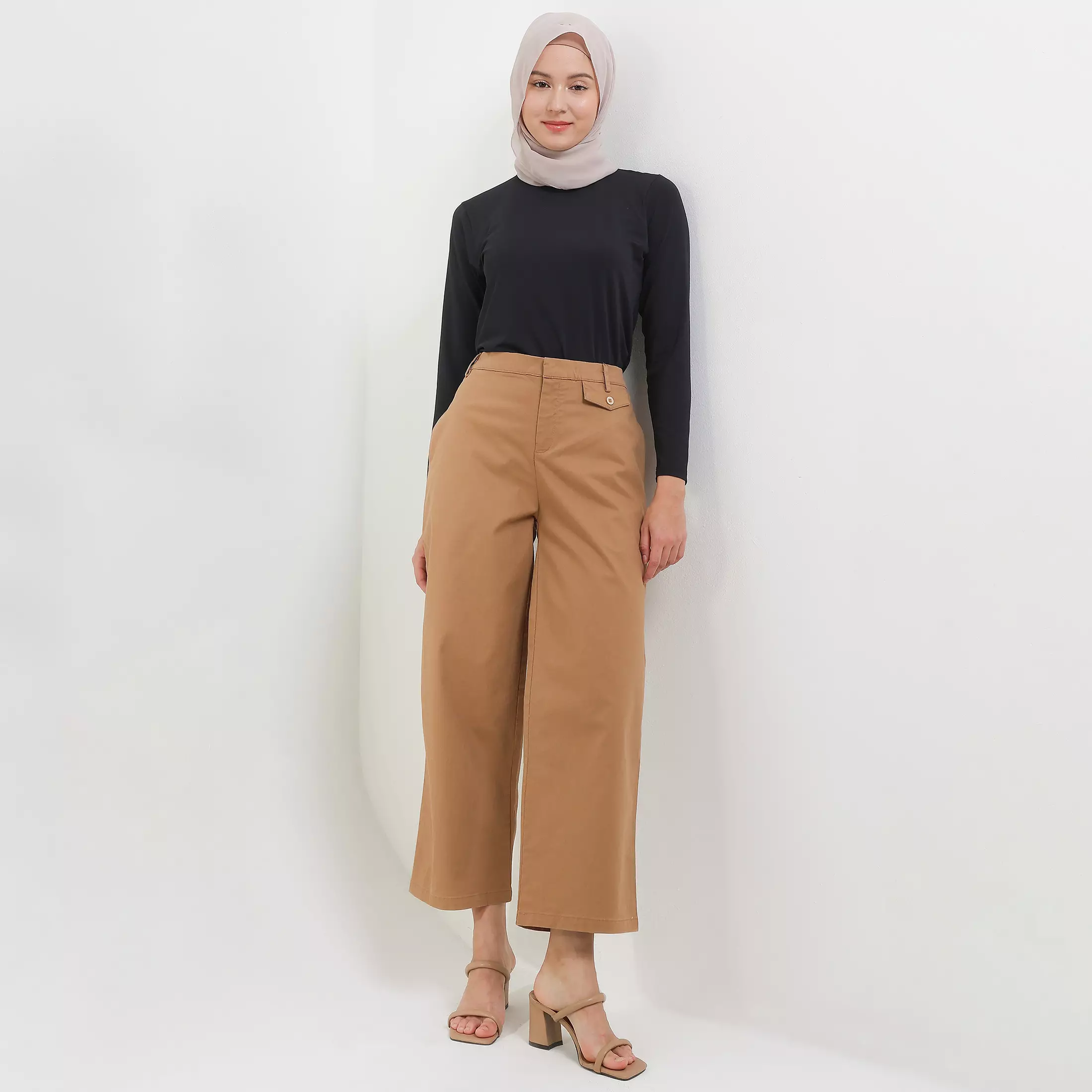 MFMW Lavanya Celana Panjang Light Brown