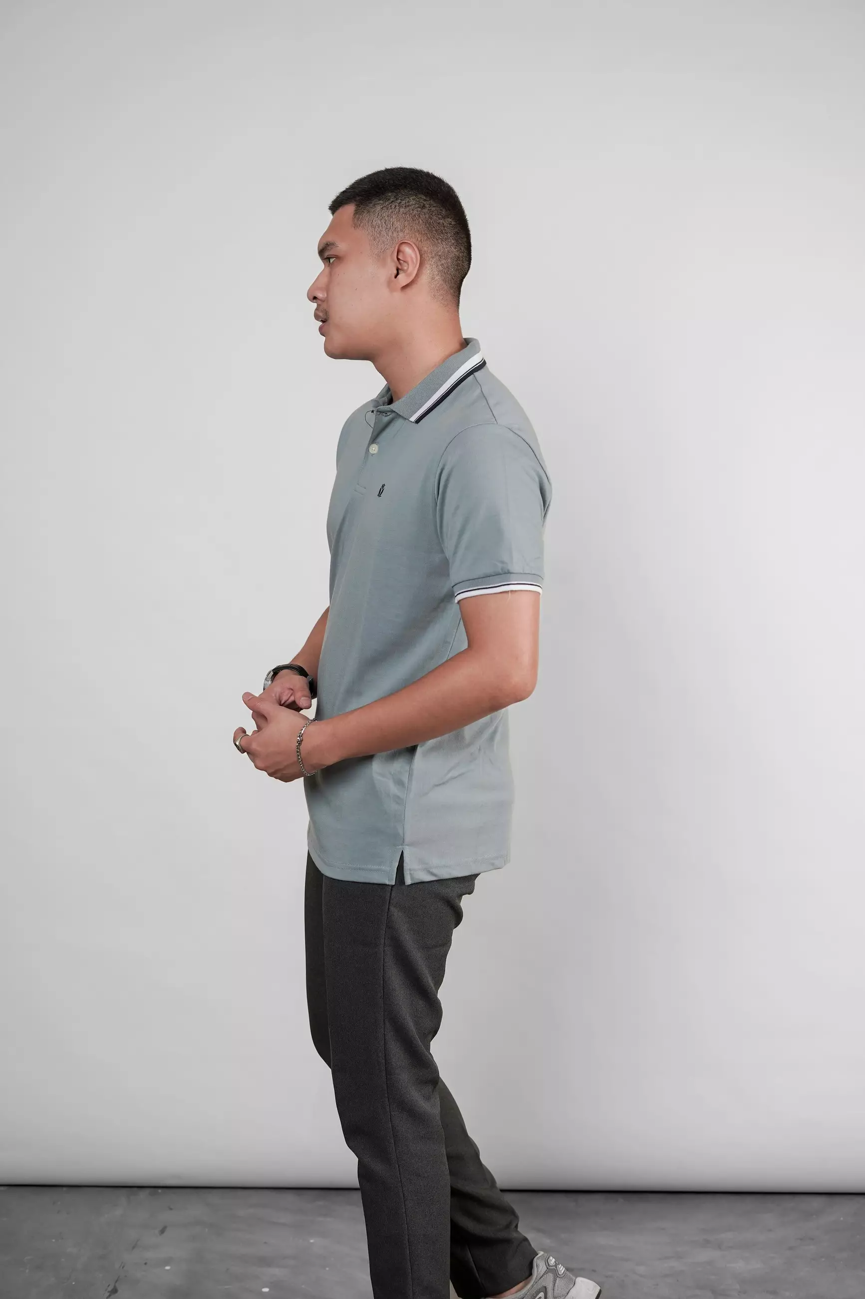 MATSUDA Kaos Polo Shirt Pria Kerah Aioi