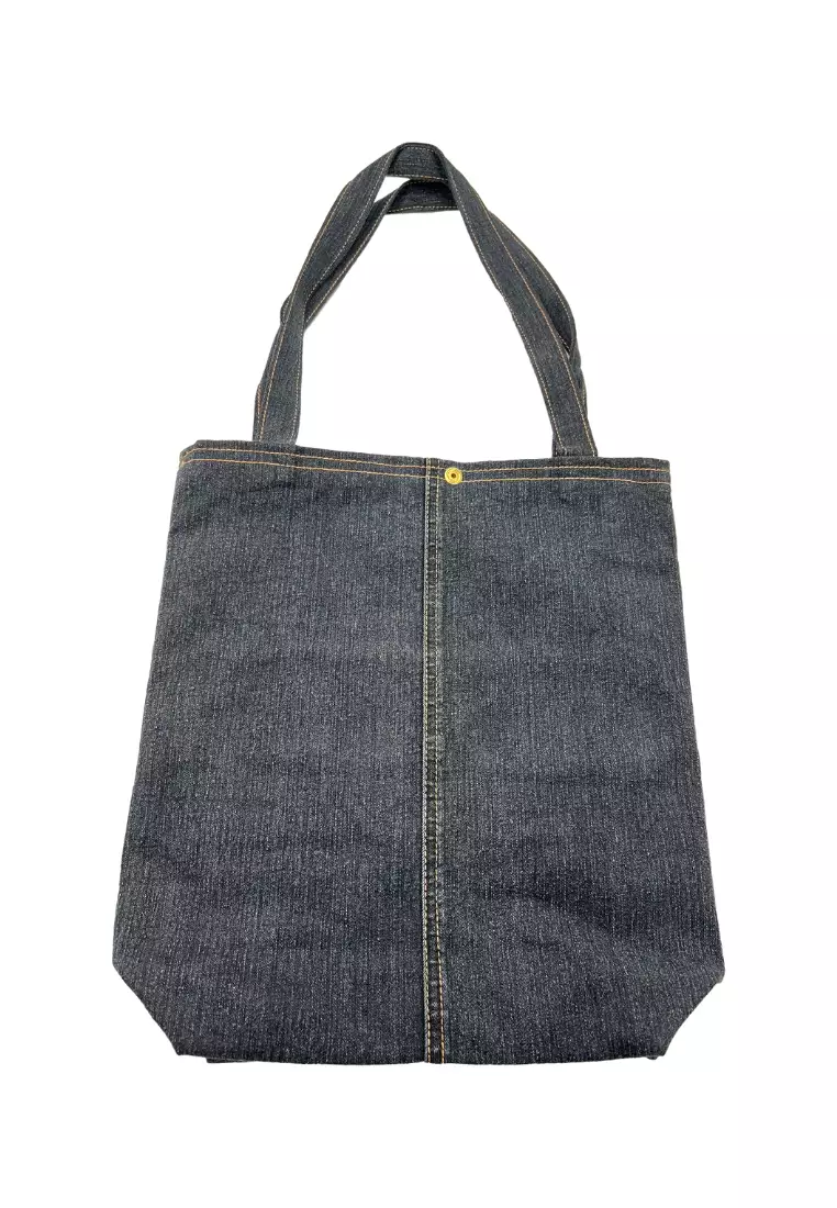 Plain Pocketful Tote Bag