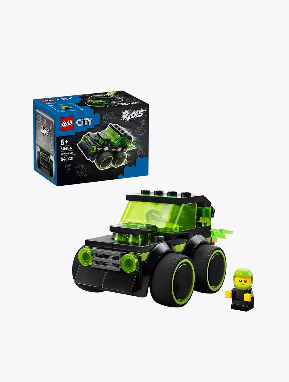 LEGO® City Brick Rides Rides – Gaming Race Car - 60484