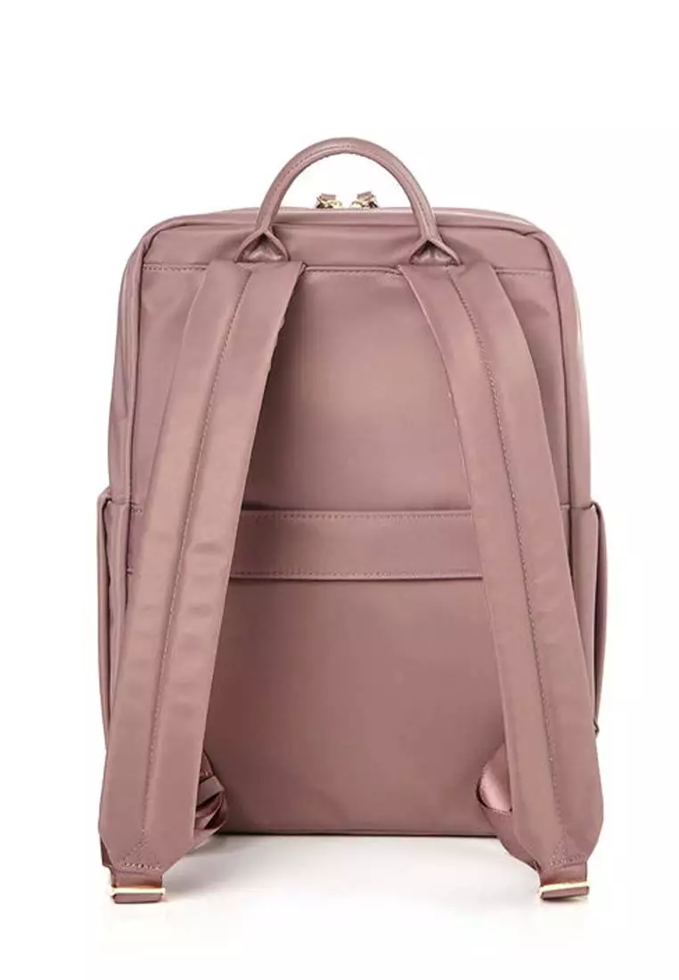 PRUDENCE ECO BACKPACK 14.1" STRAP ANTM - ROSE TAUPE