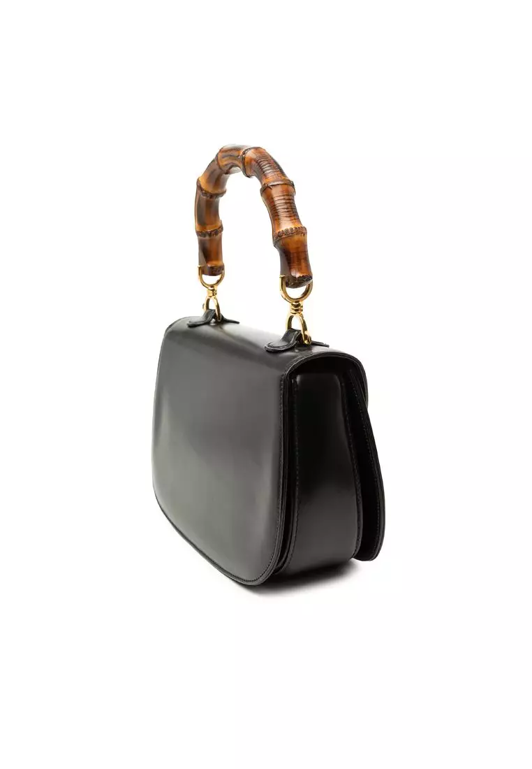 Pre-Loved Gucci Calfskin Bamboo Night