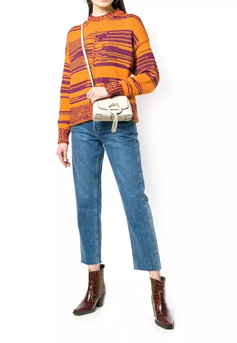 Buy See by Chloe See By Chloe Mini Joan Crossbody Bag in Cement Beige