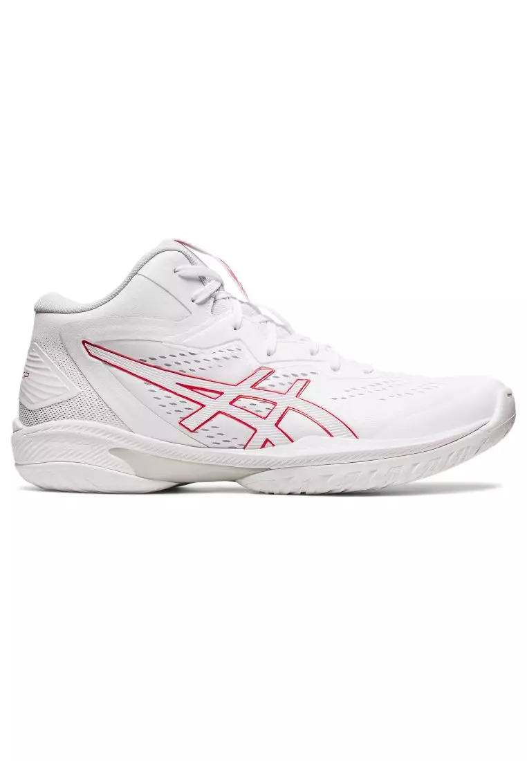 Asics basketball outlet shoes white