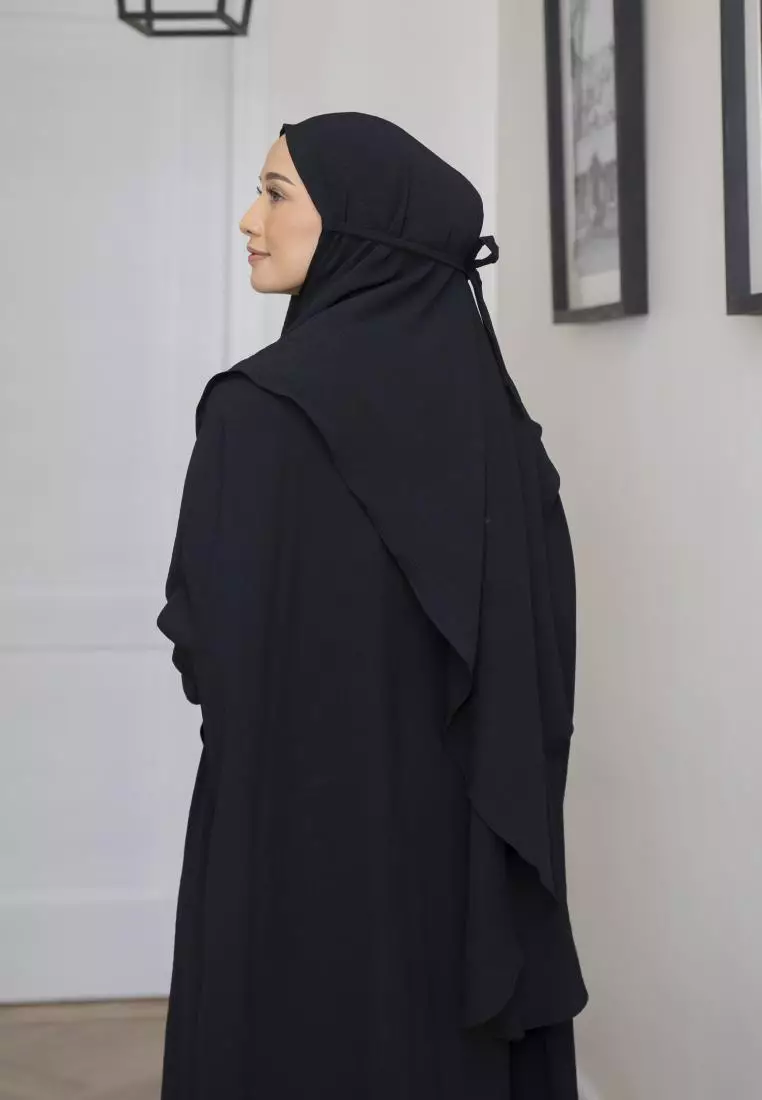 Hafsha Abaya Set Black