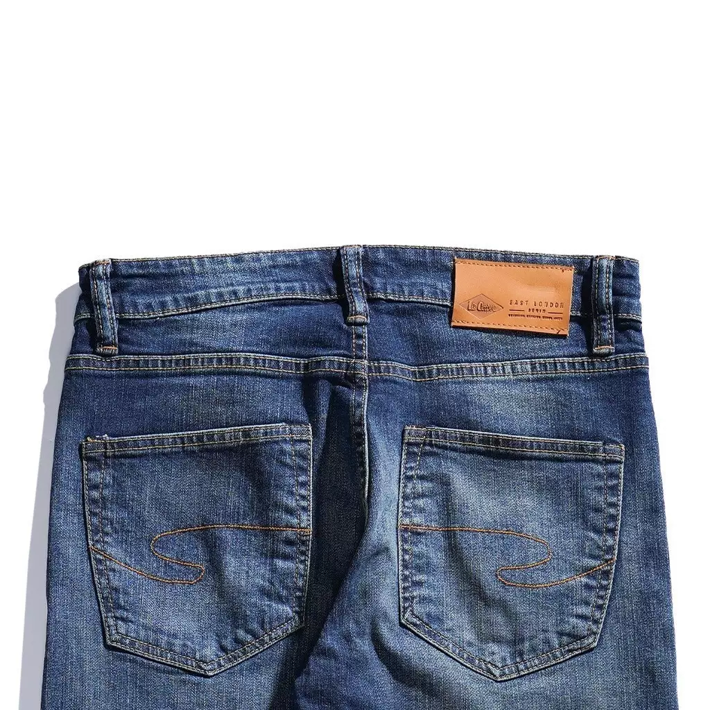 Lee Cooper Tapered Fit Jeans Arthur Worn Dark Blue 32