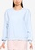 ONLY blue Palmer Long Sleeve Embellished Sweatshirt A1BFFAA588E213GS_1