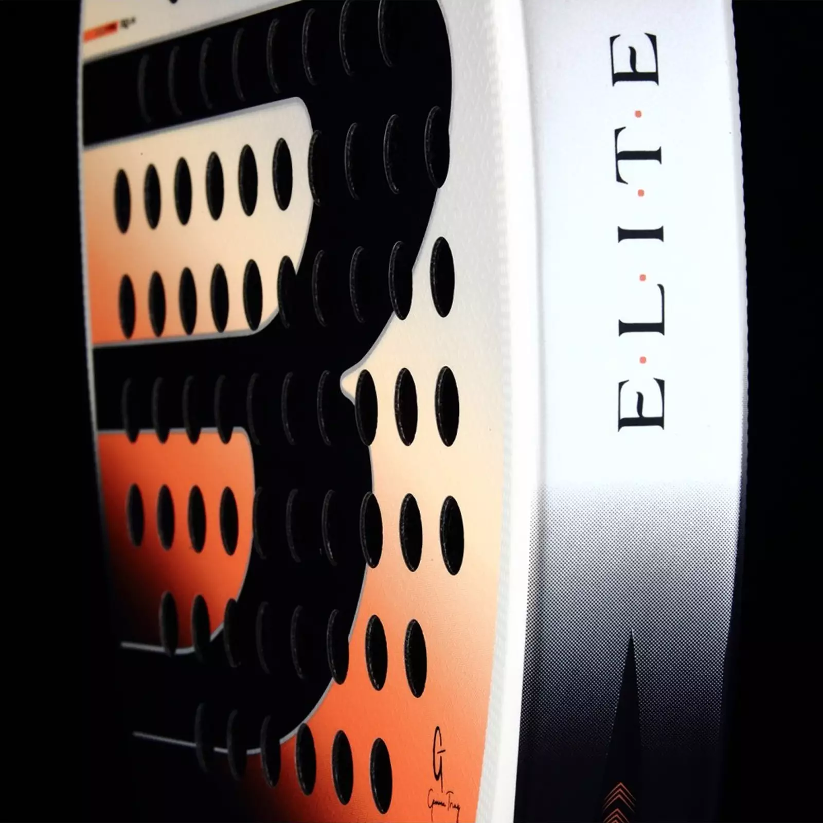 Raket Padel BULLPADEL Elite W 2026 345-350g Black White Orange