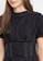 EDITION black Contrast Stitch Pleated Top 3F646AA7734683GS_3