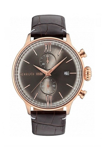Buy Cerruti 1881 Cerruti 1881 Men Dervio Chronograph Watch Ctcra178sr13br Online Zalora Malaysia