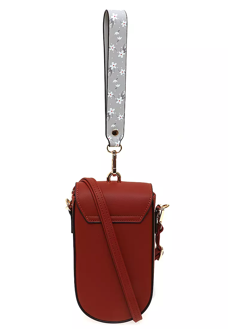 Tas Selempang Fashion Wanita Sling Bag Uniqe Design Material Leather Kulit ORIGINAL