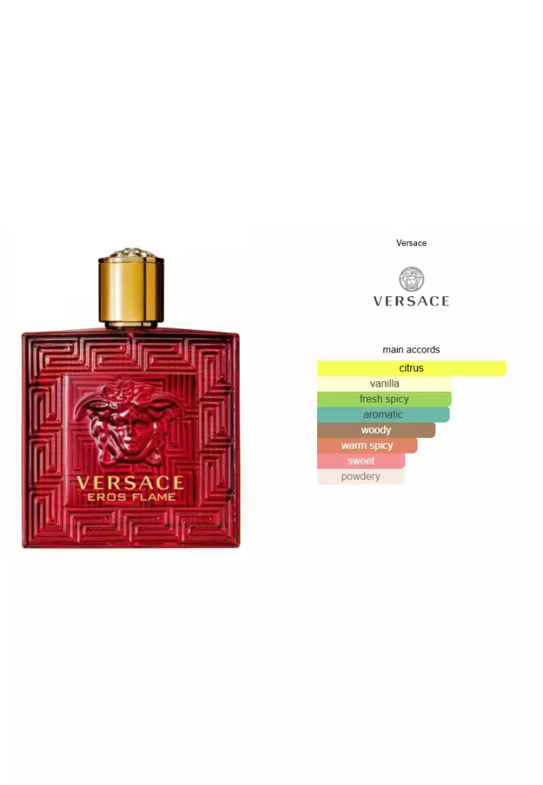 Versace Eros Flame Man Gift Set (B) (Parfum Pria)