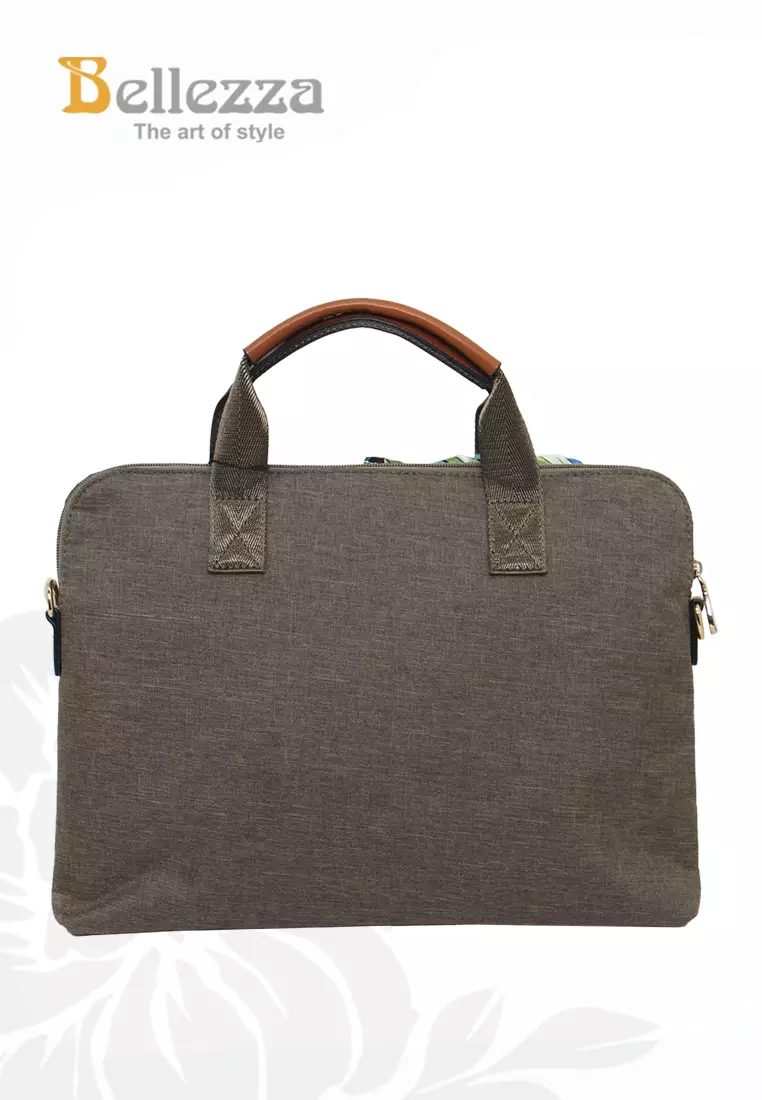 Bellezza Tas Laptop BHW351 Khaki