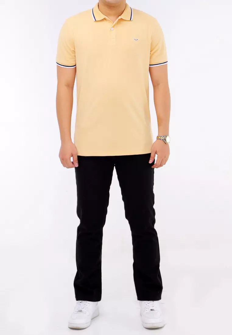 Cvc Collared Shirt Pique