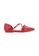 Melissa red Melissa Pointy Stripe Ladies Flats 3ADE8SH7A244CDGS_1