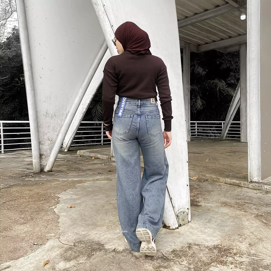 Ultra Highwaist Baggy Loose Jeans 668 OVERTIME