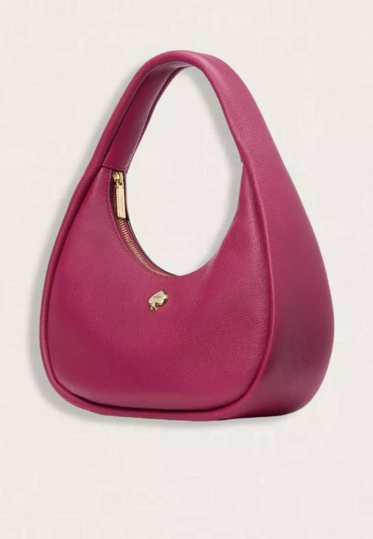 Kate Spade Kayla Crescent Shoulder Bag Dark Raspberry