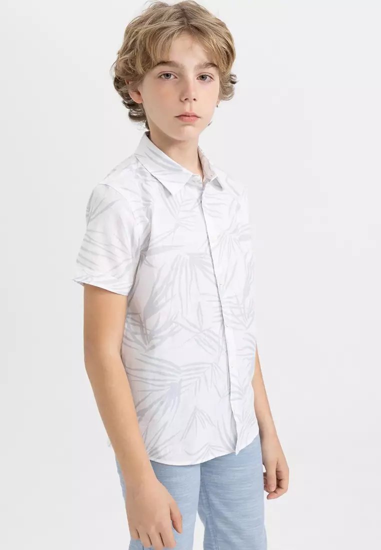 Cotton Collared Shirt