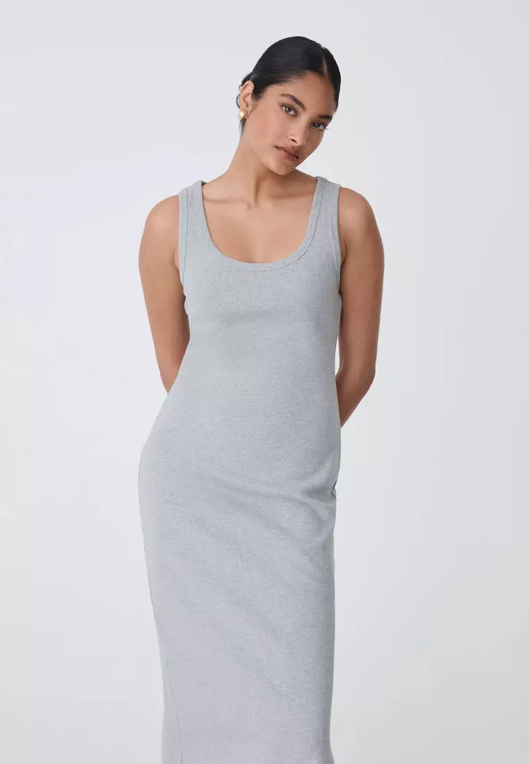 drawstring knit dress Drawstring Halter Knit Dress main image 0