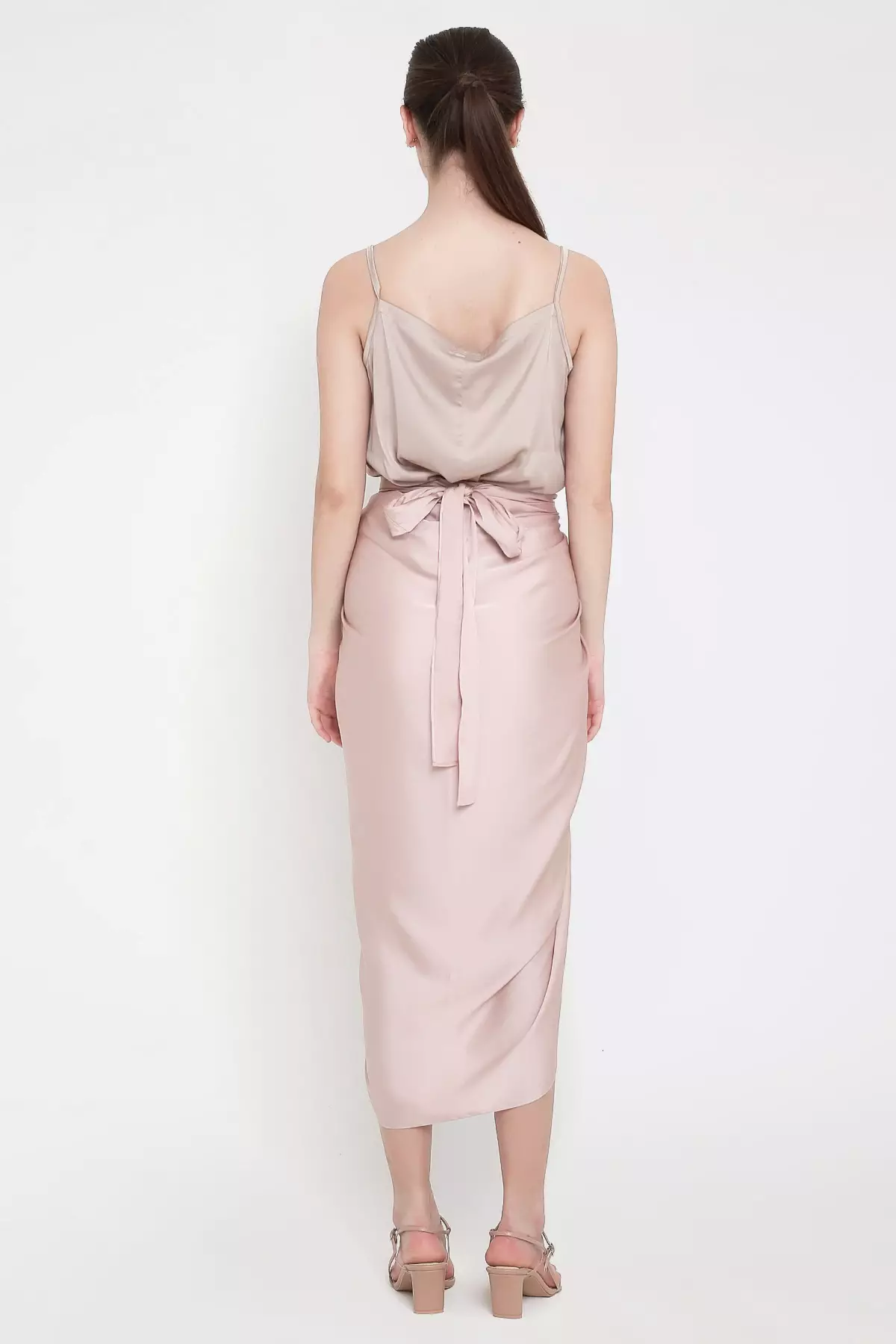 Aisyah Skirt in Dusty Pink