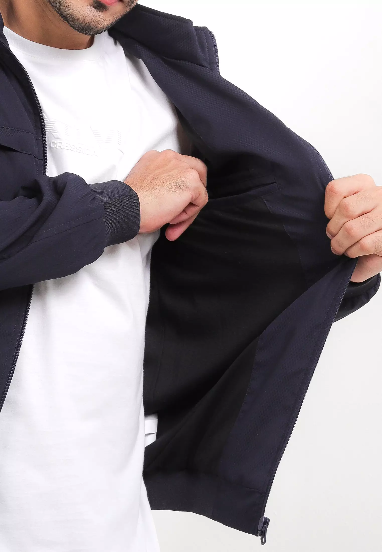 Cressida Jacket Hoodie High Neck Paracute UB208Y