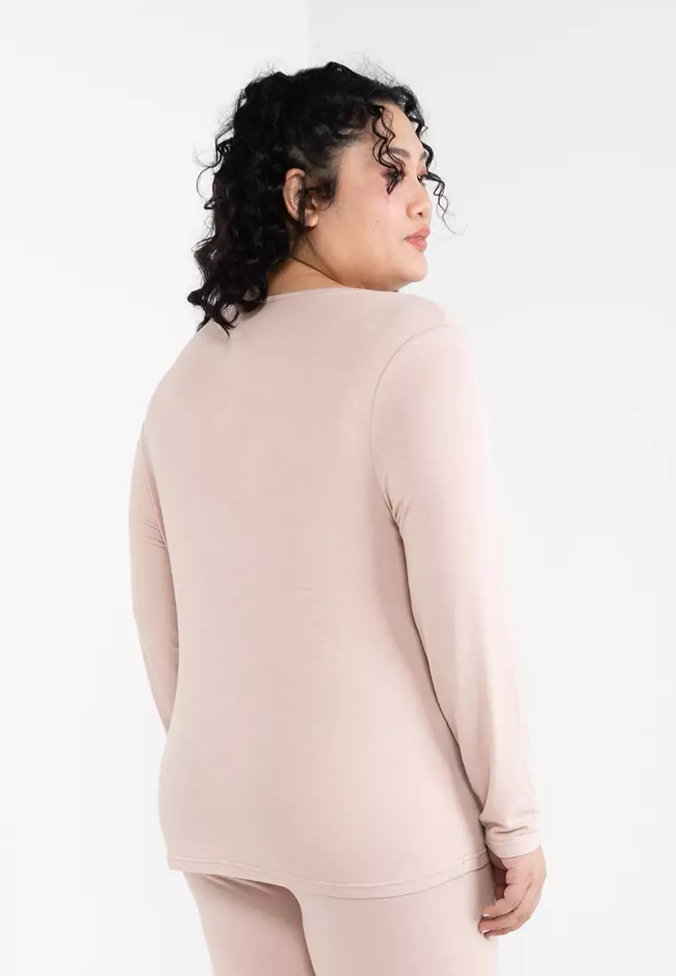 Buy Lubna Plus size round neck inner 2024 Online | ZALORA Philippines