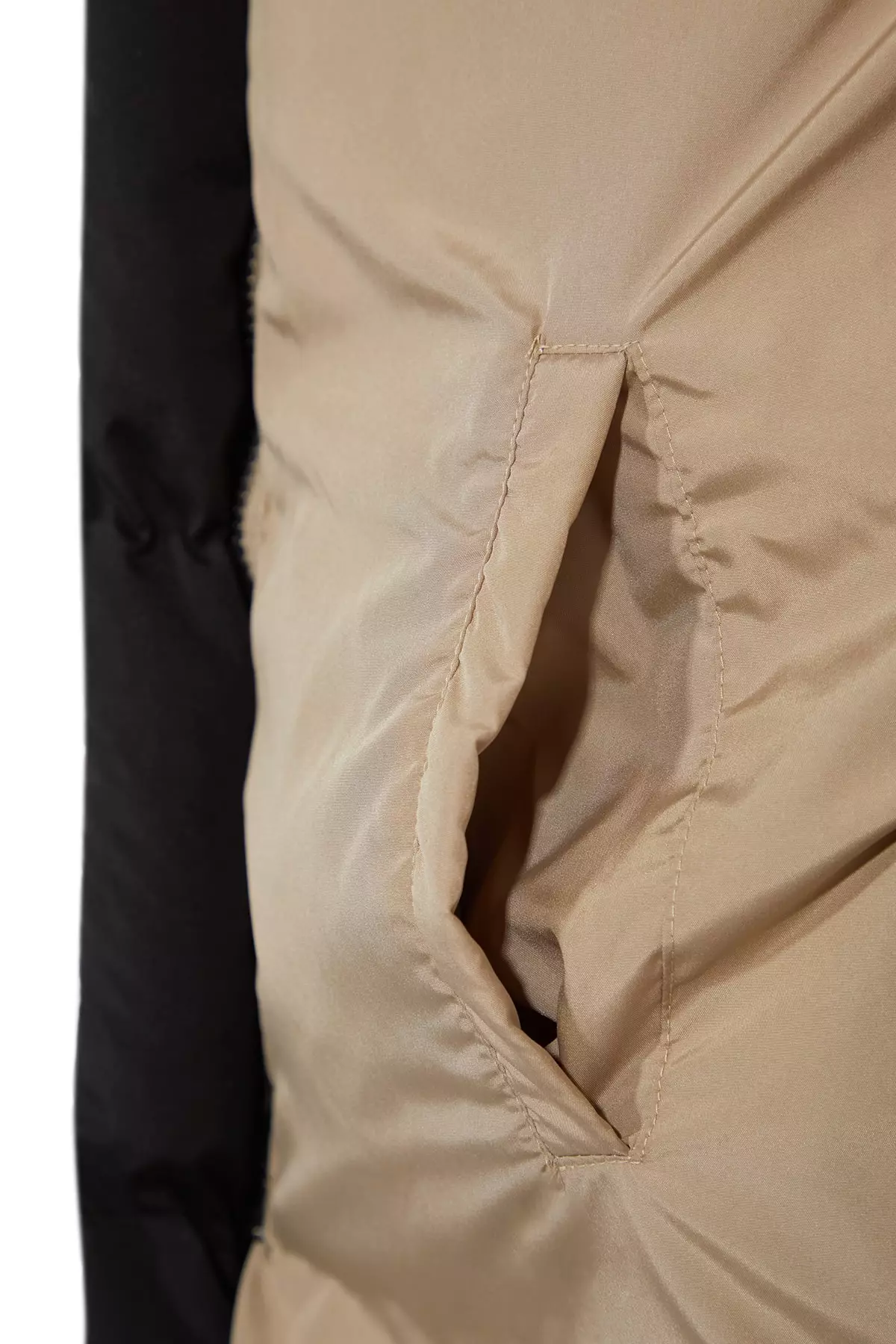 Reversible Long Puffer Coat