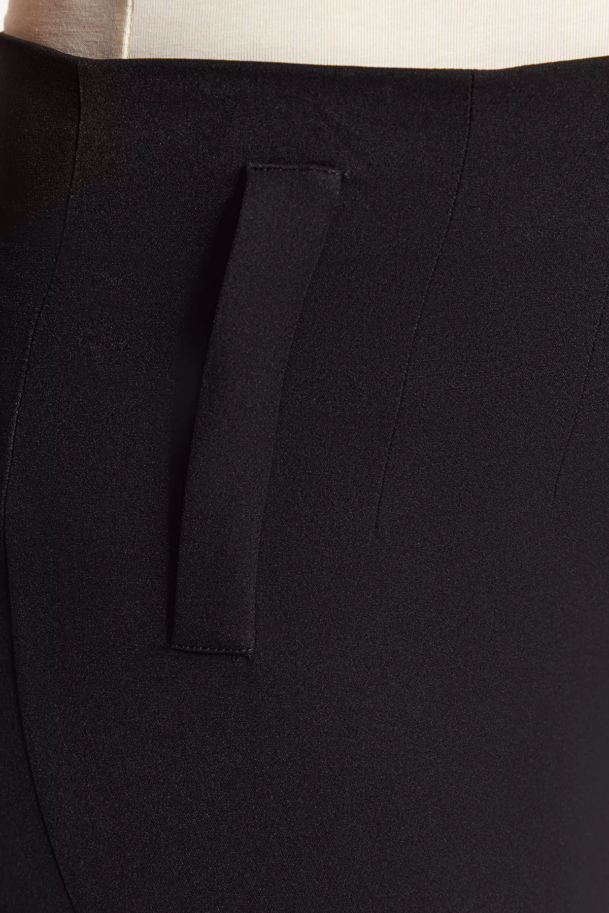 Plus Size Cigarette Trousers