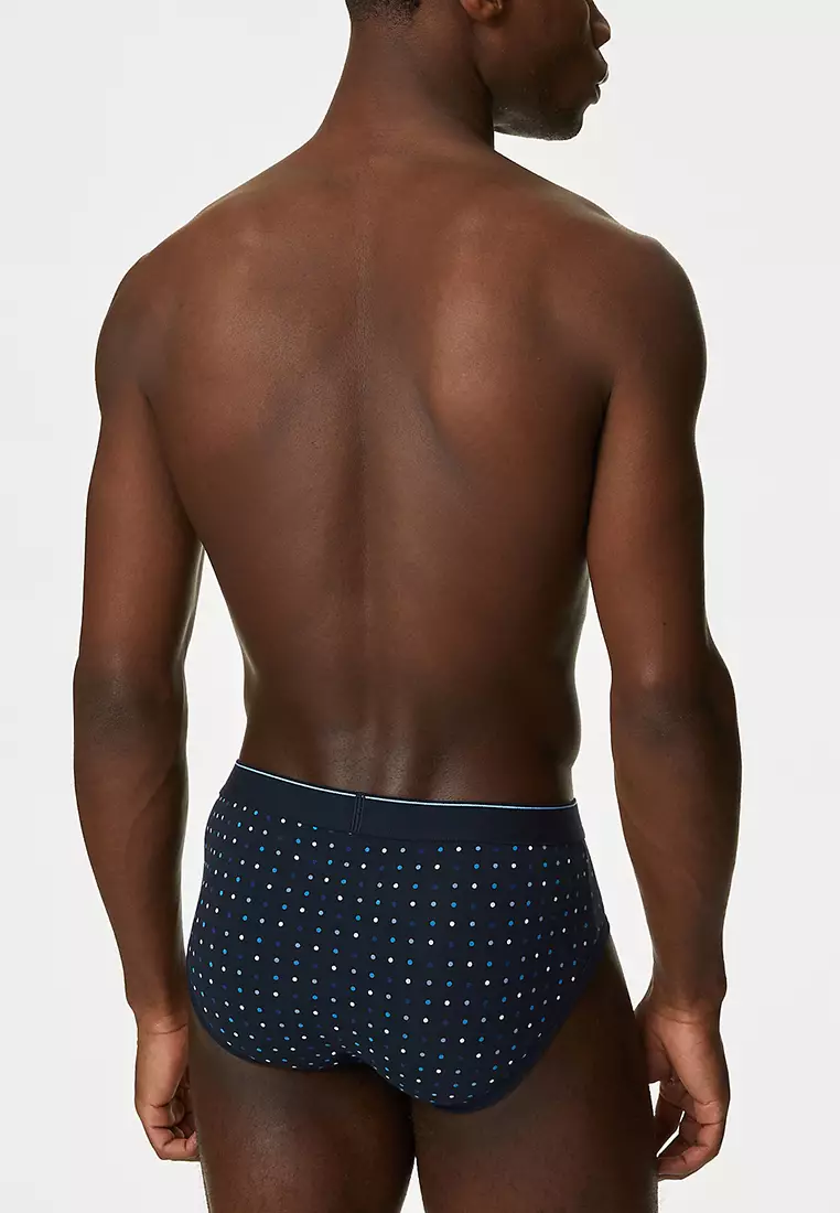 5Pk Cotton Stretch Cool & Fresh™ Briefs