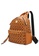 PLAYBOY BUNNY 褐色 Women's Monogram Printed Backpack (背包) C988BAC4190BC3GS_2