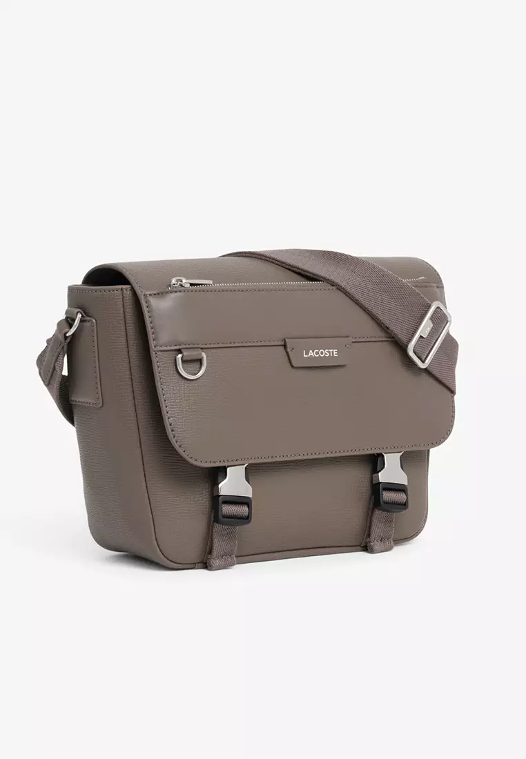 Ossian Flap Close Leather Satchel