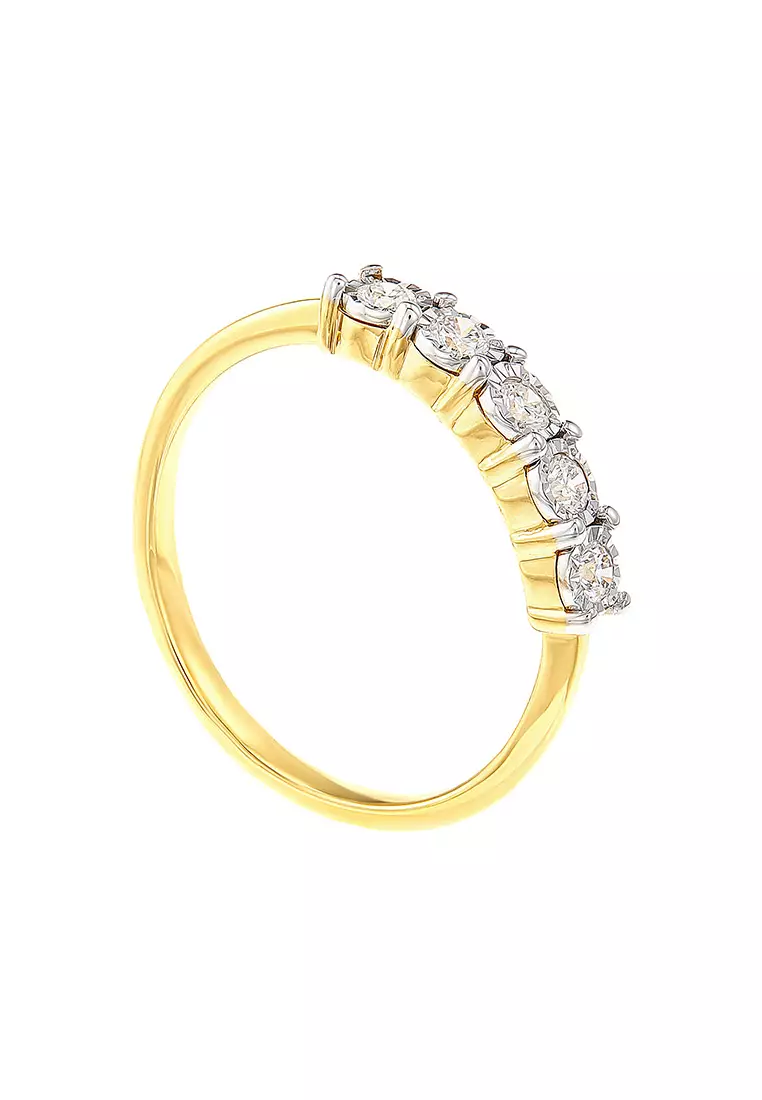 Buy HABIB HABIB Alysha Yellow Diamond Ring Online | ZALORA Malaysia
